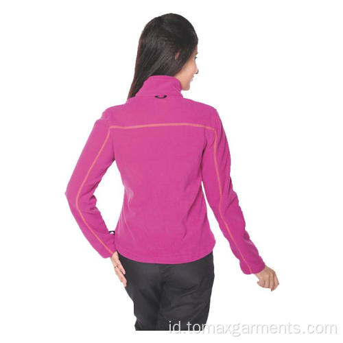 Wanita 100% polyester Fleece Jacket